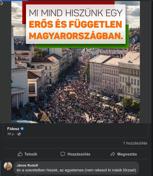 Miben "hisz" a fidesz?